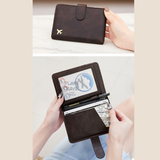 RFID Anti-Theft Soft Passport Bag