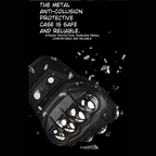 Stainless Steel Shell Motorbike Safety Gloves