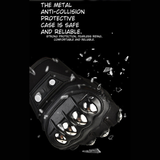 Stainless Steel Shell Motorbike Safety Gloves