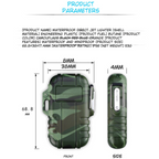ABS Sealed Waterproof Cigar Lighter