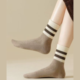 New Maillard Style Cotton Socks (Set of 5)