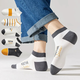 Sweat-Absorbent Breathable Short Sport Socks( set of 5)