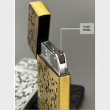 Thin Classic Open Flame Wheel Lighter