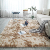 Luxurious Silk Wool Full-Coverage Rug