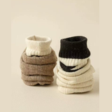 New Maillard Style Cotton Socks (Set of 5)