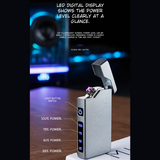 Luxury Double Arc Windproof Lighter