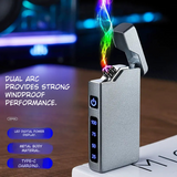 Luxury Double Arc Windproof Lighter