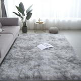 Luxurious Silk Wool Full-Coverage Rug