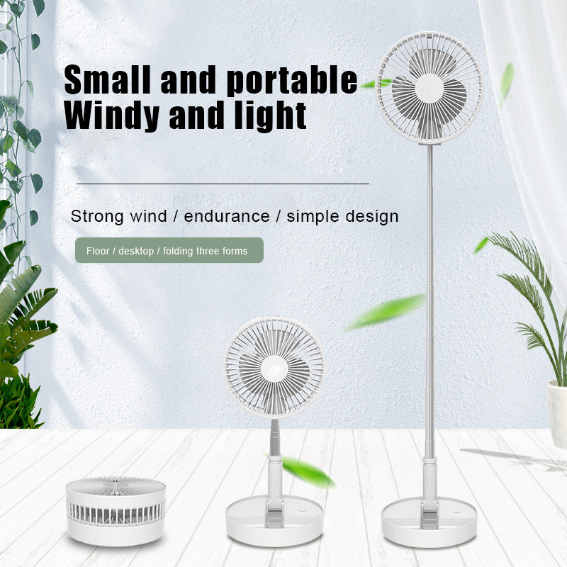 USB Rechargeable Folding Portable Fan