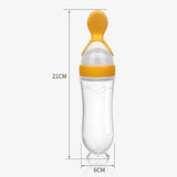 90ml Silicone Hard Spoon feeder