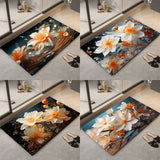 40*60cm 3D Colorful Flower Mat