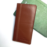 Civic leather craft Long Leather Wallet