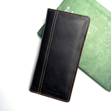 Civic leather craft Long Leather Wallet