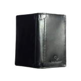 Genuine Leather Black Classic Long Wallet