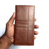 PU leather Long Wallet Business Wallet