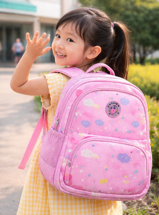 Galaxy Theme Cute Kids Backpack Bag