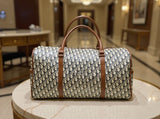 Heritage Pattern Luxury Duffle Bag