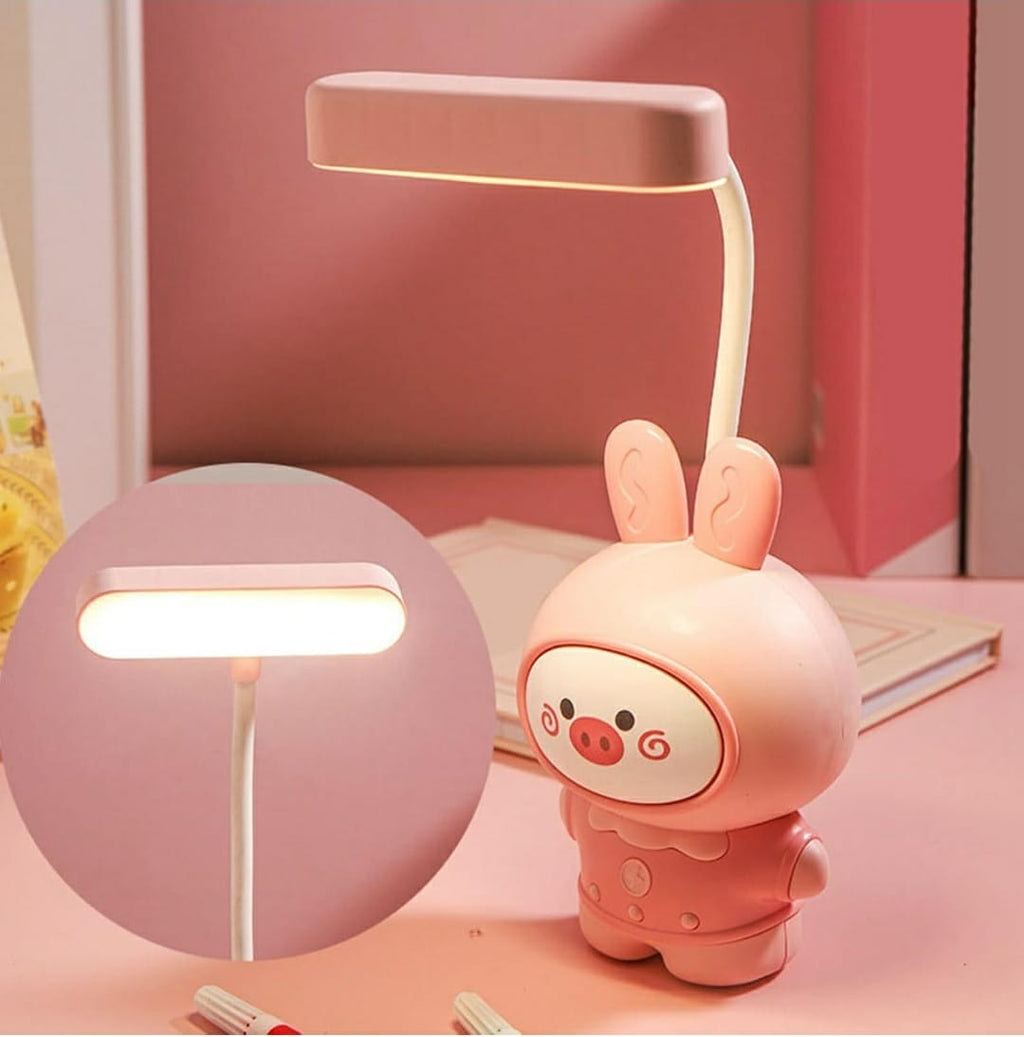2-in-1 Table Lamp LED Reading Lamp