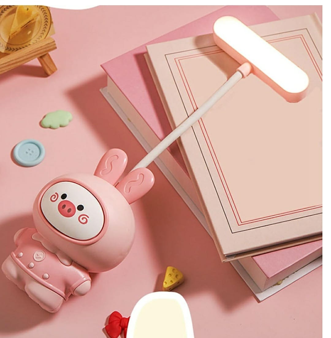 2-in-1 Table Lamp LED Reading Lamp