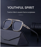 KAJILA Bold Retro Square Sunglasses for Men