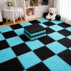 Soft Washable Foam Splicing Tiles Carpet (১২ পিস — ৩ ফুট × ৪ ফুট ঢাকবে)