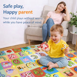 Cute Multi-Purpose Baby Play Mat (5 ft × 3 ft)