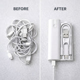 60W fast charging 5-in -1 multi-function data cable Box