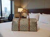 Heritage Pattern Luxury Duffle Bag