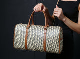 Heritage Pattern Luxury Duffle Bag