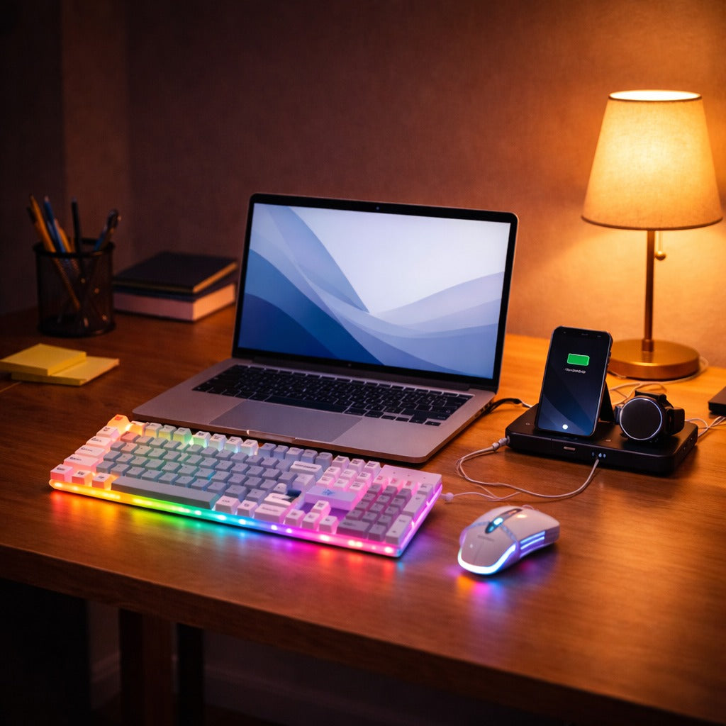 Velora RGB Premium Keyboard Mouse Set