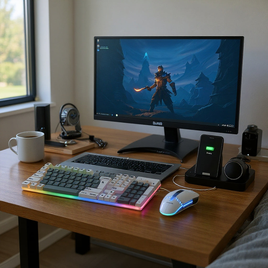 Velora RGB Premium Keyboard Mouse Set