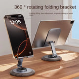 360 Degree Wooden Rotating Adjustable Phone Stand
