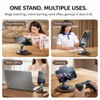 360 Degree Wooden Shape Rotating Adjustable Phone Stand