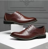 Men Classic Leather Business Formal Shoes/Brown / 38