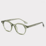 Retro Square Brand Design Anti-Blue Light Glasses