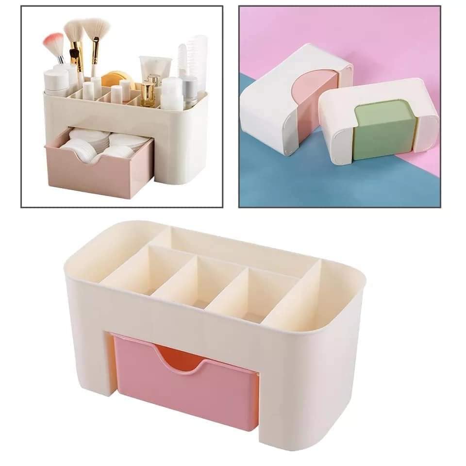 Makeup Organizer Storage Box with Drawer