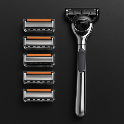 Premium Five-Layer Men’s Shaver ( With 4 Heads )