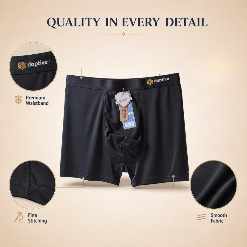 Men’s Luxury Ice Silk Underwear Combo ( set of 05)