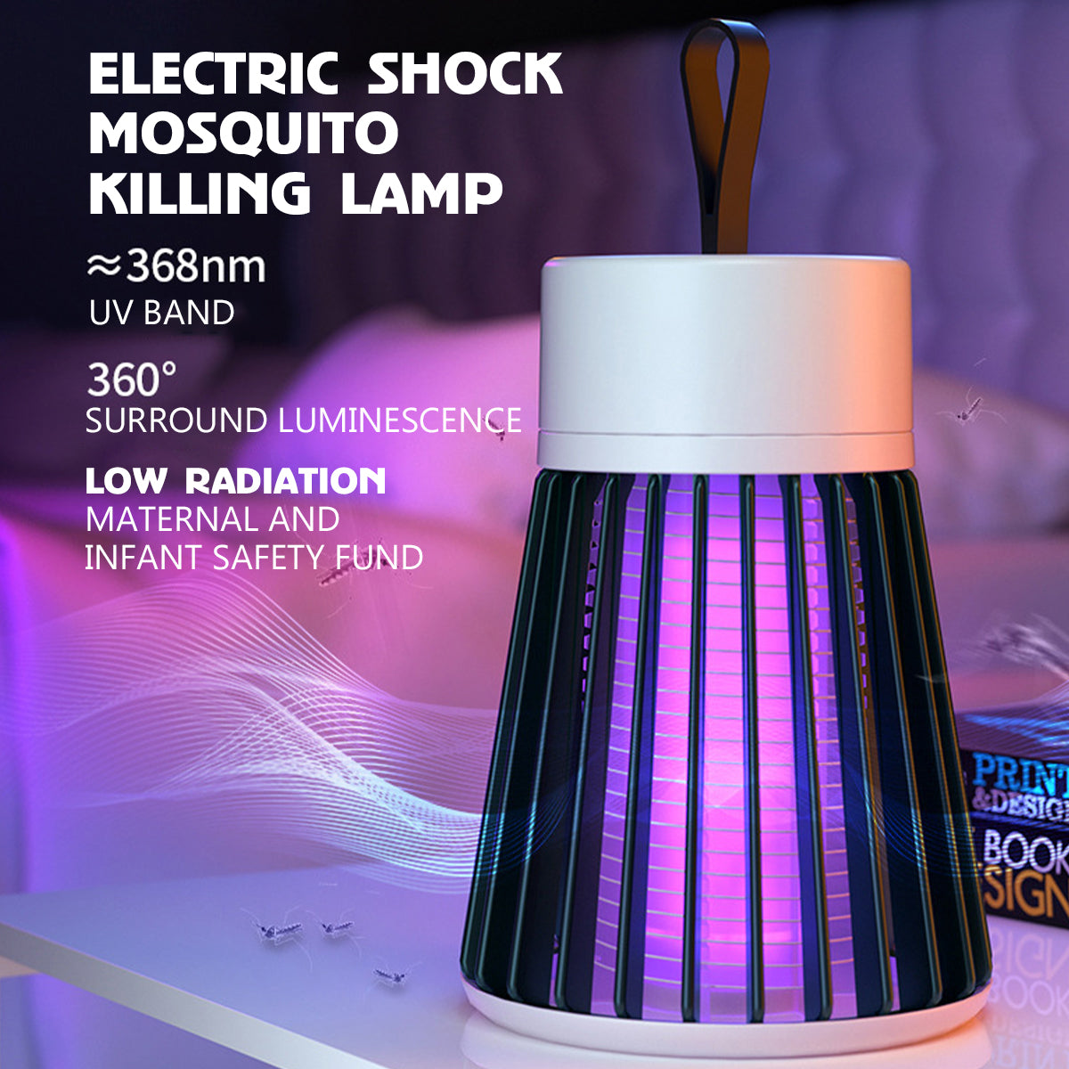 Electric-shock Mosquito Killer Lamp