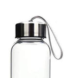 304 Stainless Steel Empty Cup Transparent Glass Sports Water Bottle