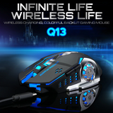 Rechargeable Wireless Gaming Mouse  With RGB Light