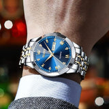 Olevs Stainless Steel Quartz Watch