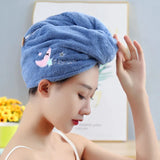 Women Magic Microfiber Shower Hair Towel