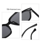 Polarized New Fashion Luxury Large Frame Sunglass