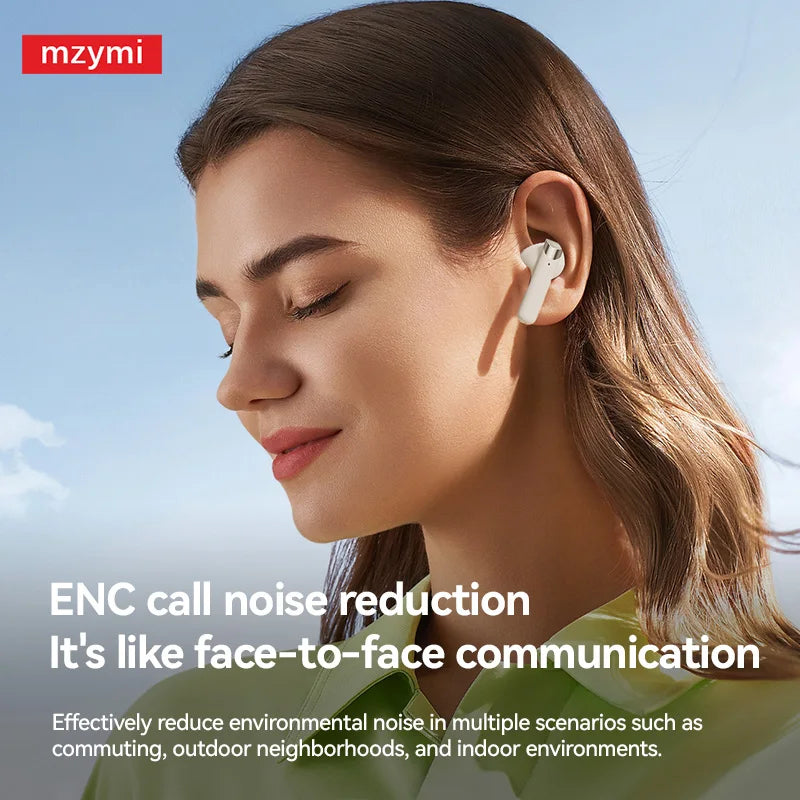Noise Reduction Sports Touch Screen Bluetooth 5.3 Earbuds