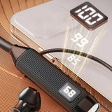 Super Power Wireless Magnetic Neckband With LED Display Sports