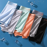 Men's ice silk boys breathable sports underwear ( Set of 04 )