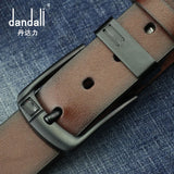 Luxury Needle Buckle Leather Men's Belts