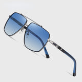 Polarized Metal Large Frame Sunglass for Men