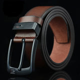 Luxury Needle Buckle Leather Men's Belts